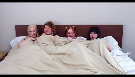 Taking Over Daddy's Bed