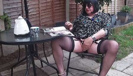 Relaxing in the Graden