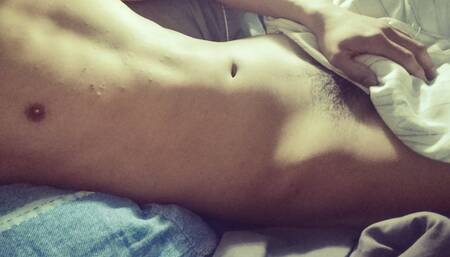 James before going to bed.