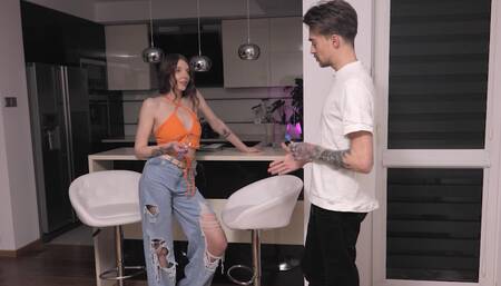 Strip darts as never been so hot with him getting a wet blowjob