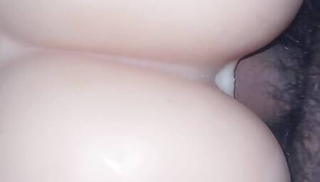 Cumming inside my toy