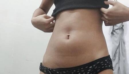 Hot hairy pussy masturbation