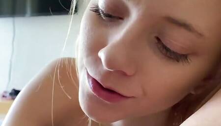 Virtual Date - Riley Tastes Your Cock Before Riding on It