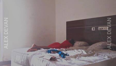 My beauty Lavanya rest time and I go disturbed to up skit her clothes and insert my dick on her Ass