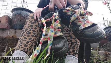 Wearing Gross Old Skate Shoes