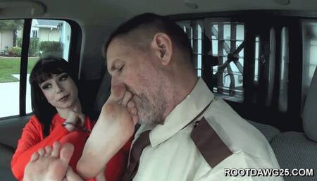 Ditria - Stinky Feet Backseat Prisoner 1080p MP4