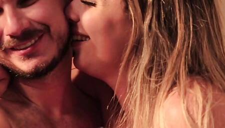 Hot blonde gives her ass and gets milk in her mouth - Lilith Scarlett