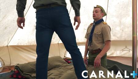 ScoutBoys Scoutmaster Dillon Stone drills pink twink hole deep