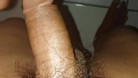 Dick shaken while standing up