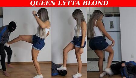 Sexy Lytta All Star Ballbusting - Kick slave balls for complaining Lytta Cucks him on the car he paid - BALLBUSTING - FOOT DOMINATION - FEMDOM - CBT - HUMILIATION - SLAVE - SNEAKERS - BRAT - (720p)