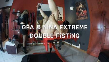 GEA DOMINA - GEA AND NINA: EXTREME DOUBLE FISTING (MOBILE)
