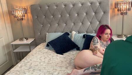 BTS Surprise Webcam Fuck with Vince