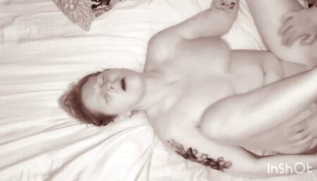 Stepmom gets pounded by stepson whilst sharing a bed