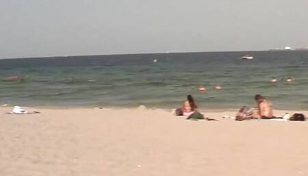 Mother dragged from the beach and banged