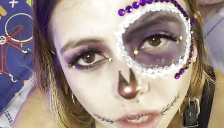 It's about BDSM and some slaps on my ass at the end a delicious blowjob