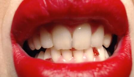 Stasha's sharp teeth