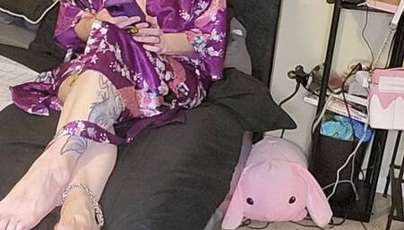 Pathetic loser cuck boyfriend begs his girlfriend to get out of his chastity cage, instead he got humiliation, discipline, and pegging