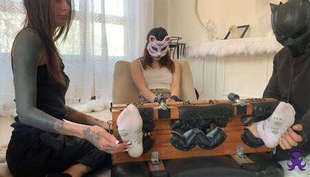 Chia foot tickling Yuxi pt 1 1080