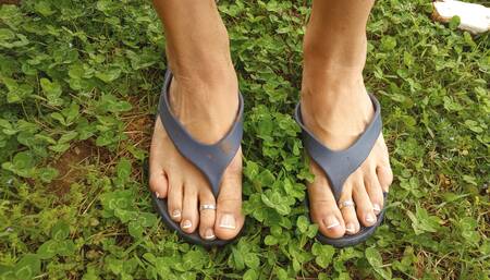 Just my Pedicured Toes I hope you like them.