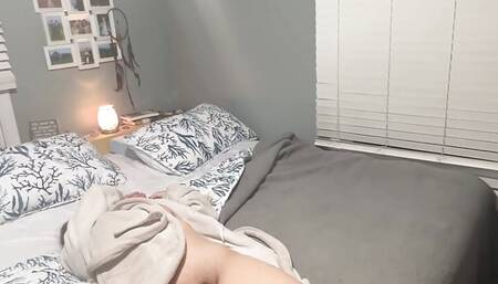 Resting Step Mom Leaves herself Exposed