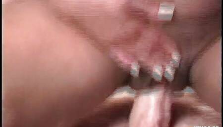 Blonde Ebony Gets Bush Rammed by Her White Boyfriend