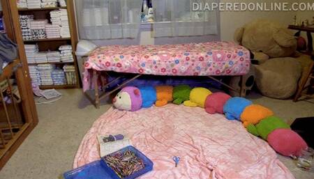 Red: Open Diaper Pee