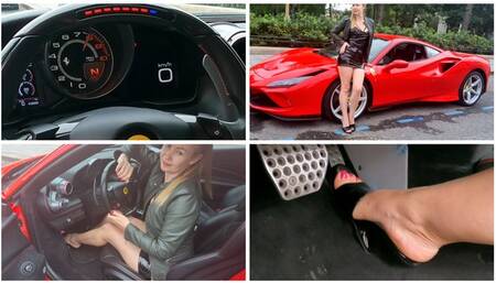 EXCLUSIVE PREMIERE WITH CRAZY DISCOUNT: BRUTAL REDLINING IN FERRARI F8 TRIBUTO 750 HP