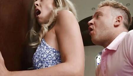 Cherie Deville Shares Everything With Her Stepsister Millie Morgan Including Her Bf's Dick - BRAZZERS