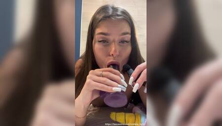 Dear, I shot my first ASMR blowjob video, leave a response in the form of a like or subscription and I will shoot this more often especially for you ????????