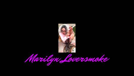 Smoking Fetish Trans Marilyn Loversmoke Flashing Big Tits Outdoors