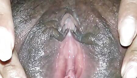 Kitty Rosario up close masturbate hubby records