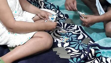 New Arab sex. We are playing a card game. I lost my friend and slept with her.