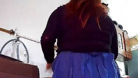 Asherr and Shantal - Kitchen quickie sex