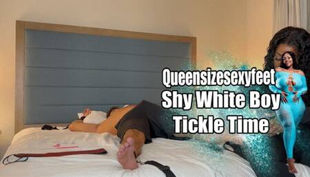 Shy White Boy Tickle Time Coochie Coo