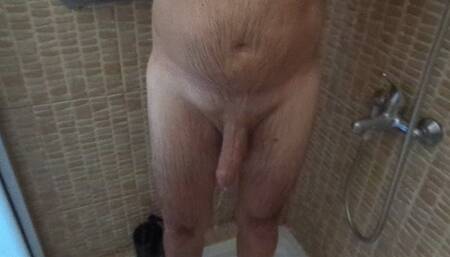 Kicked in the shower