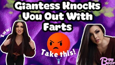 Custom: Girl Knocks You Out With Farts!