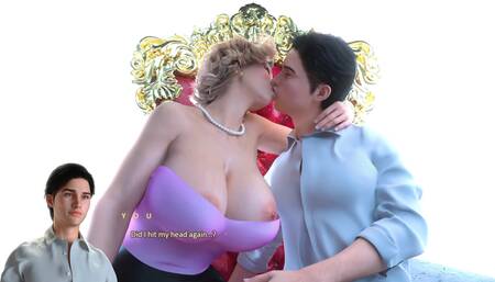 APOCALUST - EPISODE 1 - Stepmom giving blowjob to Stepson on sofa.