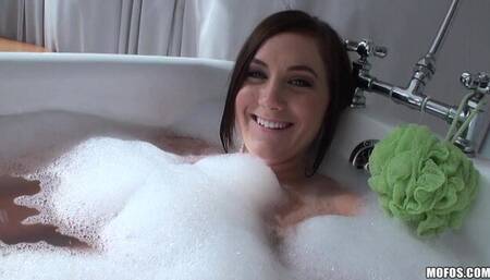 Lovely Hayden Bell is trying anal sex for the first time