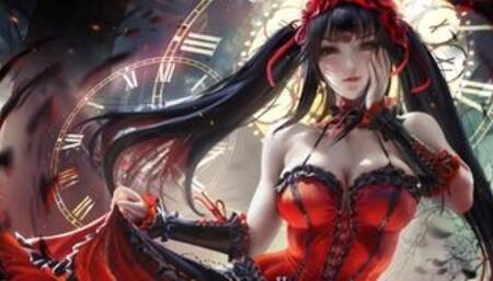 Hentai Anime JOI - Kurumi Tokisaki Tries To Guess Your Word (JOI Game)