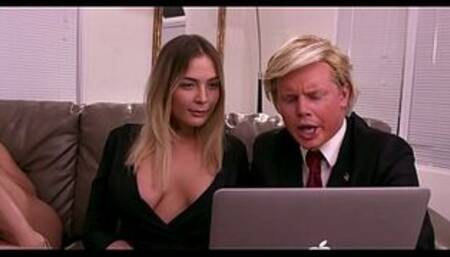 Trump War III - Kim Jong Un, Ivanka Trump, Donald Trump, Kellyanne Conway Orgy Time