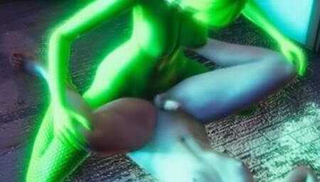 Futa Uranium-235 Fucks Small Cock Guy | Futa Taker POV 3D Hentai Animation