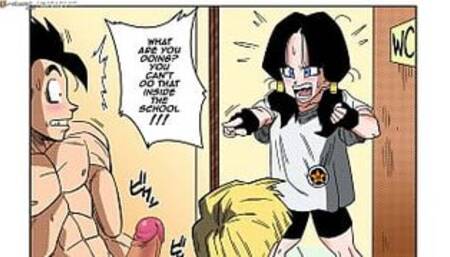 Gohan's Love Triangle - Dragon Ball Hentai