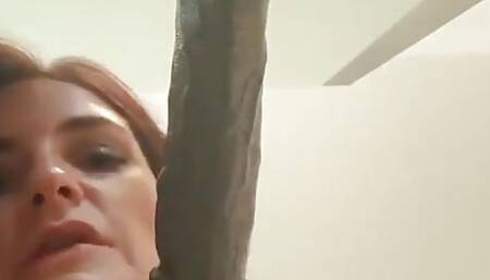 You know your place cucky. Now watch my gorgeous feet wank this beutiful big black dick.