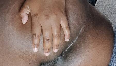 Ass Fingering and Glass Dildo Fucking