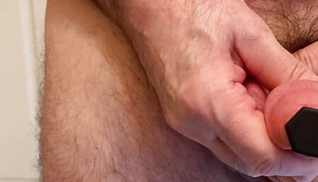 Sounding the silicone sounding rod deeply