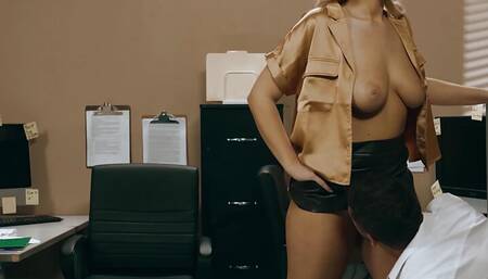 Bossy Bitch Gets Fucked When She FREEZES IN TIME In The Office - TRAILER