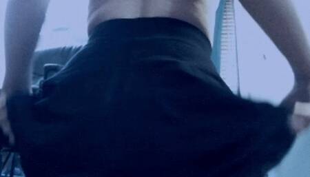 Vintage Clip: Oiling My Ass With Jewel Butt Plug