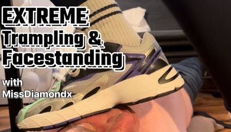 EXTREME Trampling and Face Standing with MissDiamondx - Full HD Version