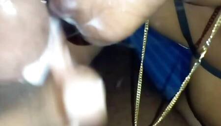 Sri lankan desi indian tamil asian latina hot deep throat blowjob.