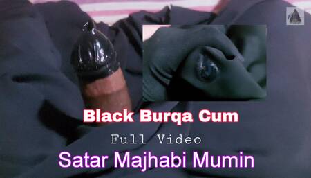 Black Burqa Cum And Black Condom Hand Job. Hot Video Satar Majhabi Mumin
